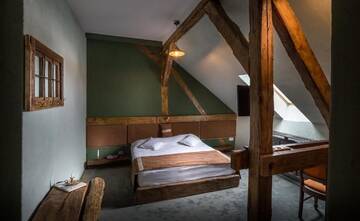 Фото номера Улучшенный двухместный номер с 1 кроватью Отель Castle Hotel Daniel г. Baraolt 17