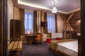 Фото номера Улучшенный двухместный номер с 1 кроватью Отель Castle Hotel Daniel г. Baraolt 19