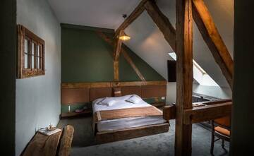 Фото номера Улучшенный двухместный номер с 1 кроватью Отель Castle Hotel Daniel г. Baraolt 8
